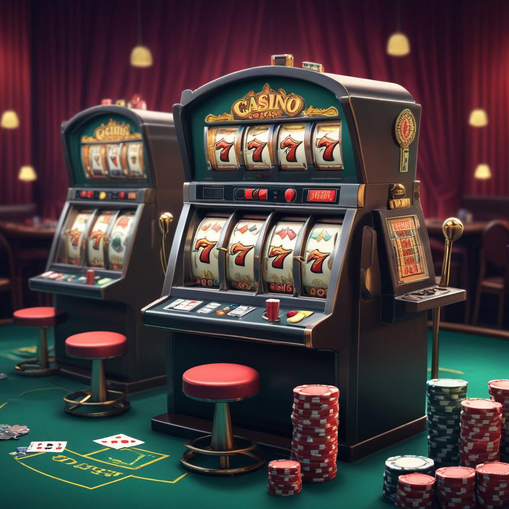 Diferença entre slots e jogos de mesa