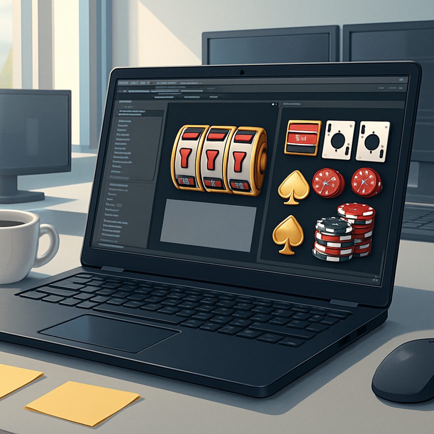 Quem desenvolve jogos de cassino