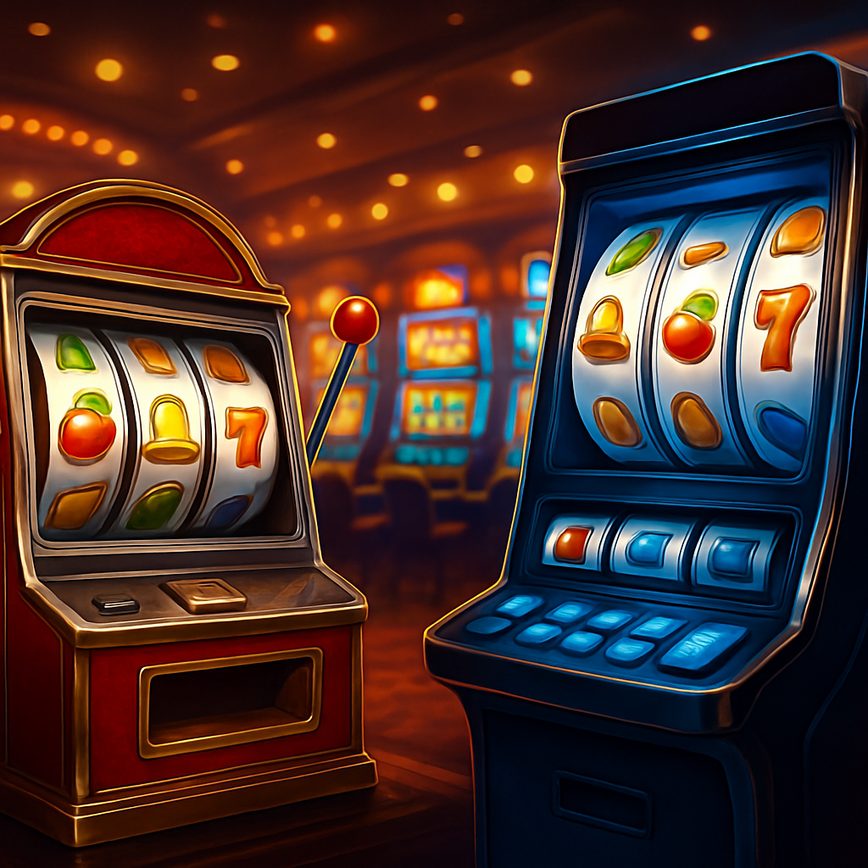 Slots clássicos vs slots modernos