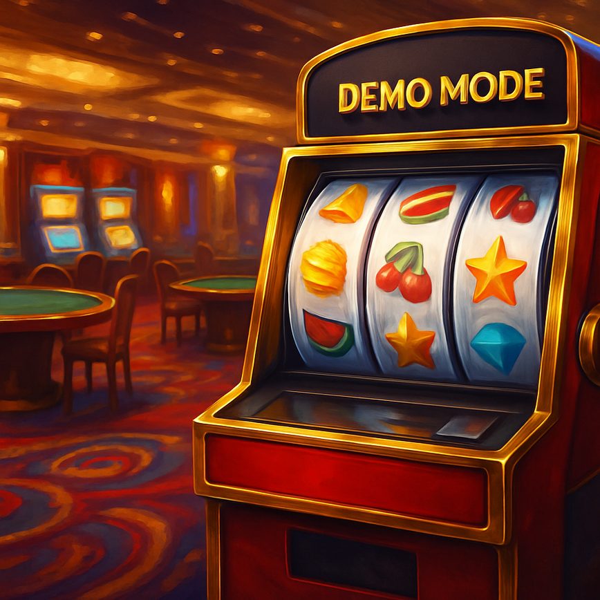Modo demonstração em jogos de cassino